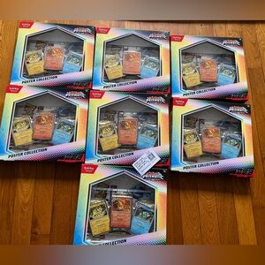 NEW SEALED Pokemon Prismatic Evolutions Poster Collection